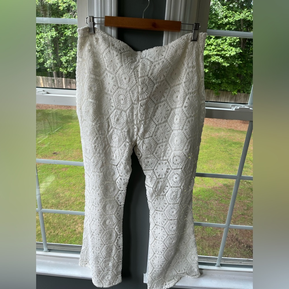 NY&C High Rise Crochet Bootcut Pant - Picture 7 of 7